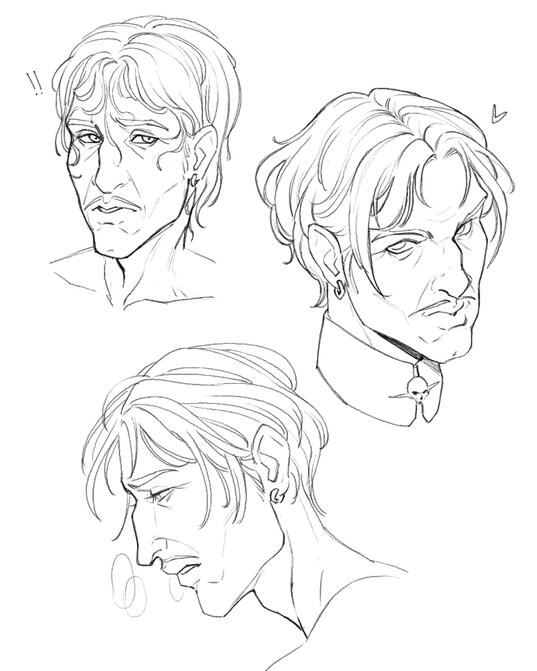 Portrait x3